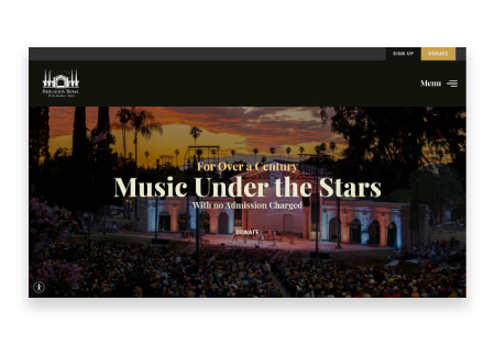 redlands bowl web design