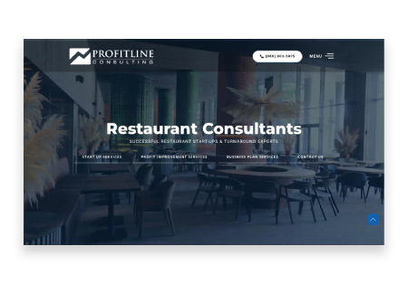 visitor center web design